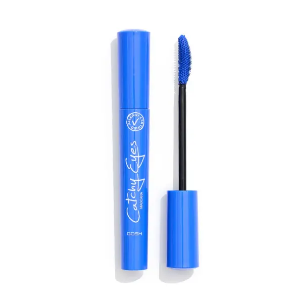 GOSH COPENHAGEN Catchy Eyes Mascara Allergy Certified Crazy Blue řasenka pro citlivé oči 8 ml