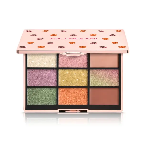 Naj-Oleari Sparkling Foliage Eyeshadow Palette oční paletka 9,5 g