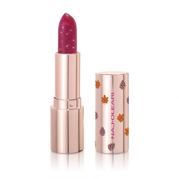 Naj-Oleari Stardust Glitter Lipstick rtěnka se třpytivým finišem - 02 Sparkling Pink 3,5 g