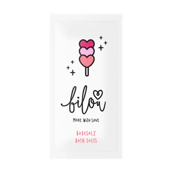 Bilou Sůl do koupele Lovely Strawberry sůl do koupele 80 g