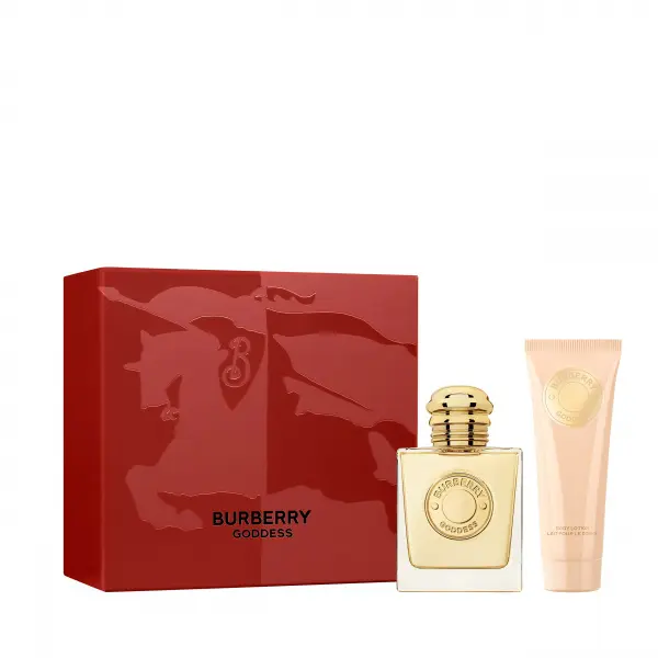 Burberry Burberry Goddess dárková sada (parfémová voda 50 ml + tělové mléko 75 ml)
