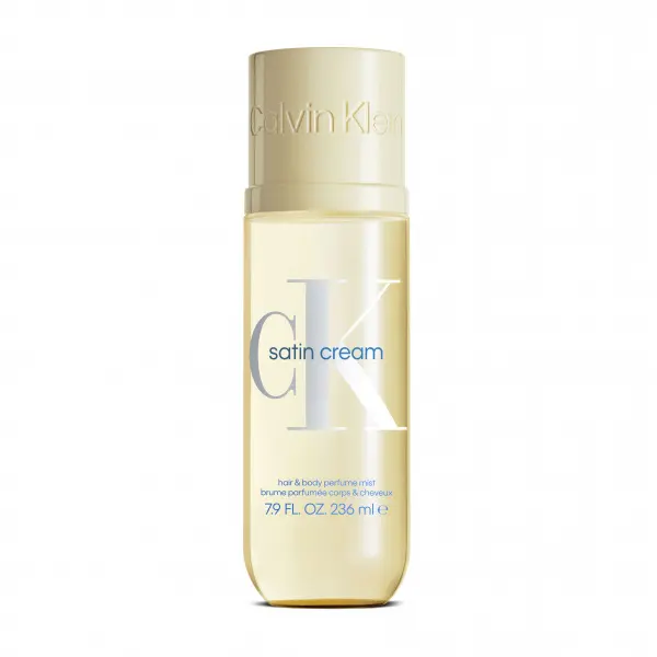 Calvin Klein Satin Cream Unisex Hair & Body Perfume Mist tělová mlha 236 ml