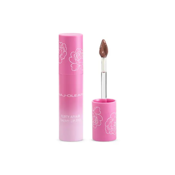 Naj-Oleari Flirty Affair Balmy Lip Tint tónovací barva na rty s latexovým efektem - 01 Mocha Silk 3,8 ml
