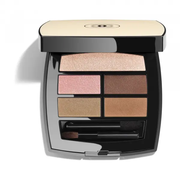 CHANEL LES BEIGES EYESHADOW PALETTE HEALTHY GLOW PALETKA ROZJASŇUJÍCÍCH OČNÍCH STÍNŮ V PŘIROZENÝCH ODSTÍNECH - SOFT 4,5 G 4,5 g
