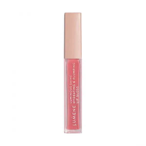 Lumene Luminous Shine Hydrating & Plumping Lip Gloss lesk na rty - 6 Soft Pink 5 ml