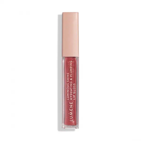Lumene Luminous Shine Hydrating & Plumping Lip Gloss lesk na rty - 7 Petal Pink 5 ml