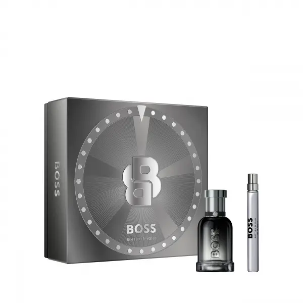 Hugo Boss Bottled Beyond dárkový set (parfémová voda 50 ml +  cestovní balení vůně) 1 ks