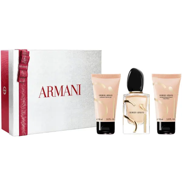 Armani Sì dárkový set (parfémová voda 50 ml + sprchový gel 50 ml + tělové mléko 50 ml) 1 ks