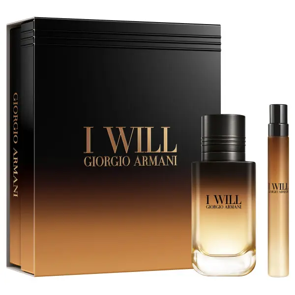 Armani I Will dárkový  dárkový set (parfémová voda 60 ml +  cestovní balení vůně 10 ml) 1 ks