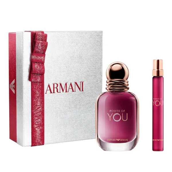 Armani Power of You dárkový set (parfémová voda 30 ml + cestovní velikost 10 ml) 1 ks