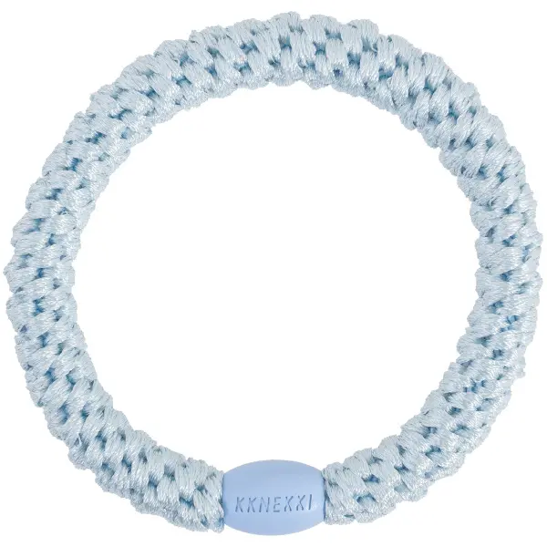 KKNEKKI Baby Blue gumička do vlasů (světle modrá) 1 ks