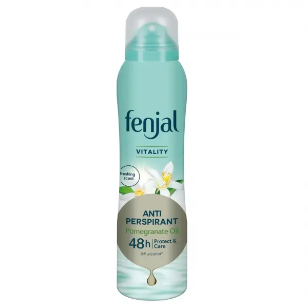 Fenjal Vitality Antiperspirant antiperspirant s přírodním olejem z granátového jablka 150 ml