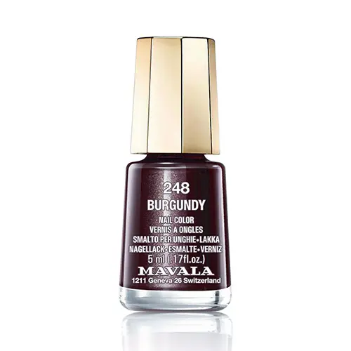 Mavala Minicolor lak na nehty - 248 Burgundy 5 ml