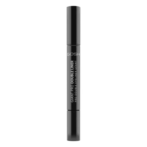 GOSH COPENHAGEN Giant Pro Double Liner duo kajalová tužka a linka ve fixu - 001 Black