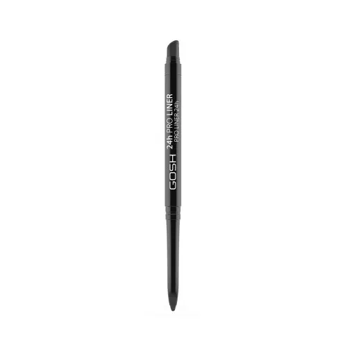 GOSH COPENHAGEN 24H Pro Liner - 002 Carbon Black voděodolná vysouvací tužka na oči - black 0,35g