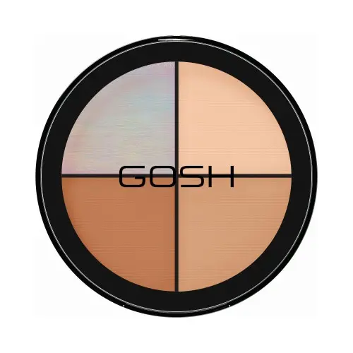 GOSH COPENHAGEN Strobe´N Glow Kit paletka rozjasňovačů - 001 Highlight 15 g