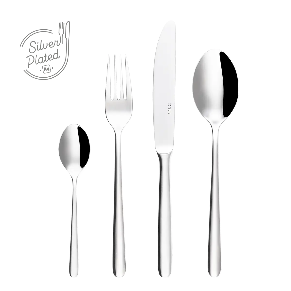 Příborový set 24 ks — Faro postříbřený - 114762