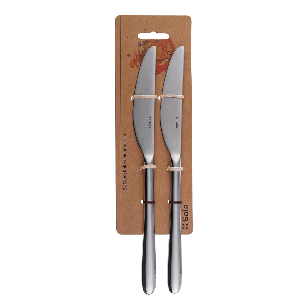 Příborové nožíky set 2 ks - Basic Alpha - 129388