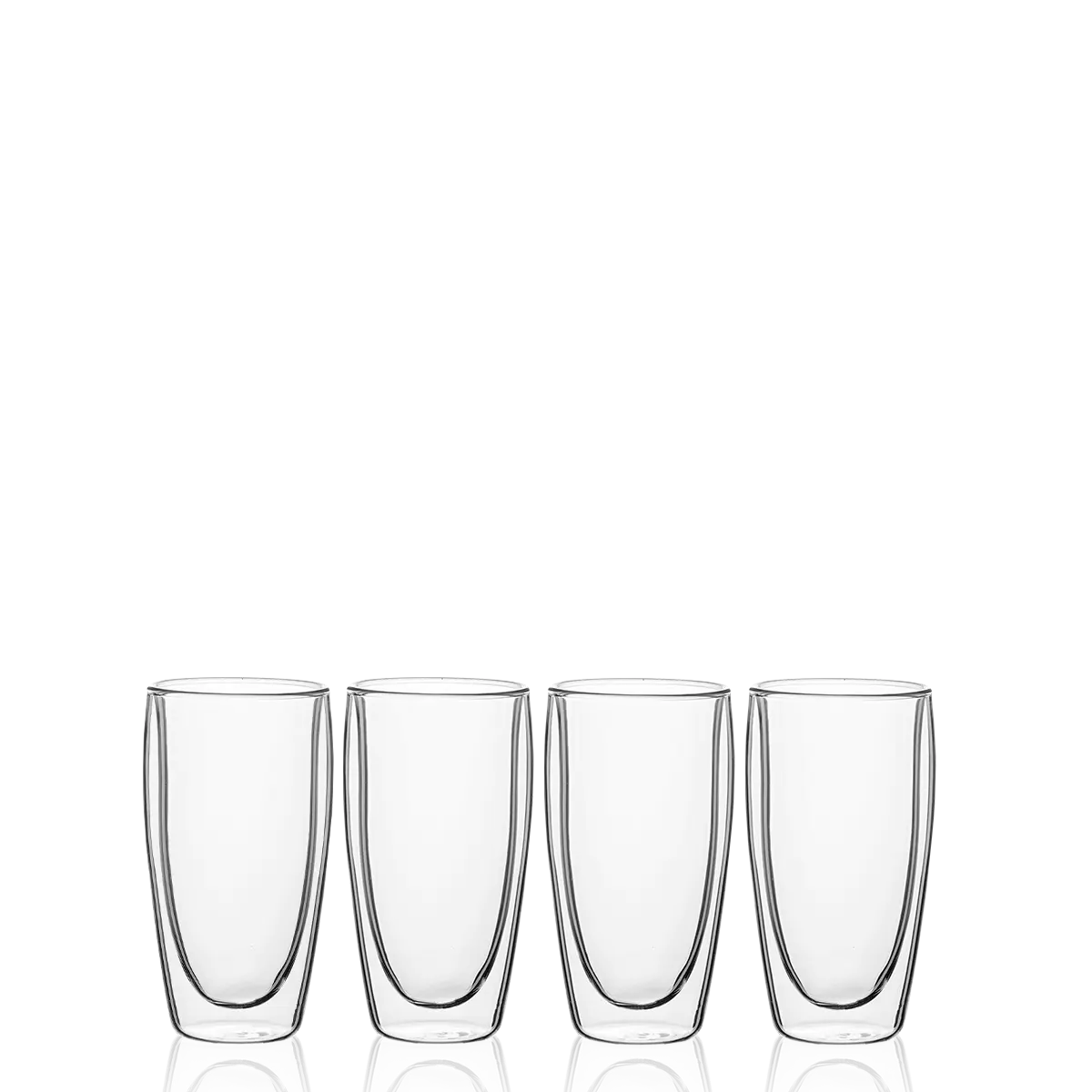 Pohár BASIC Glas Double Wall 330 ml - set 4 ks - 321230