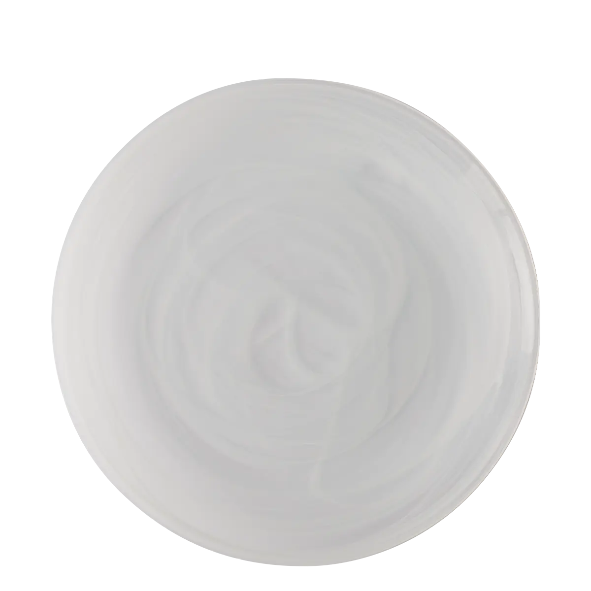 Talíř mělký bílý 28 cm - Elements Glass - 321900