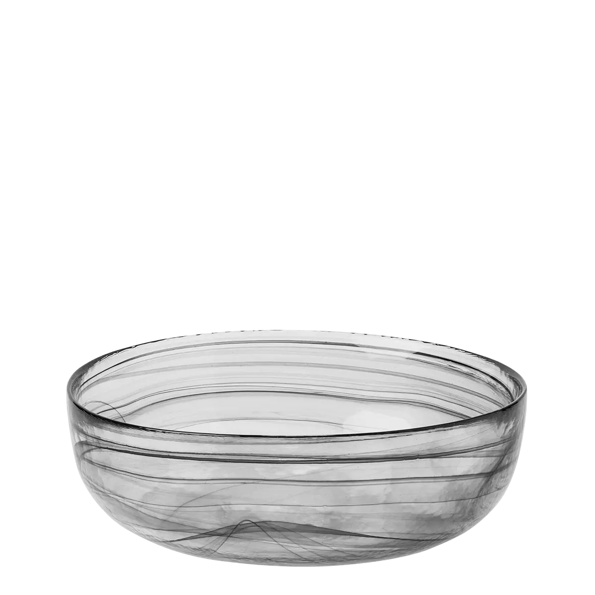 Miska černý 300 ml – Elements Glass - 321924