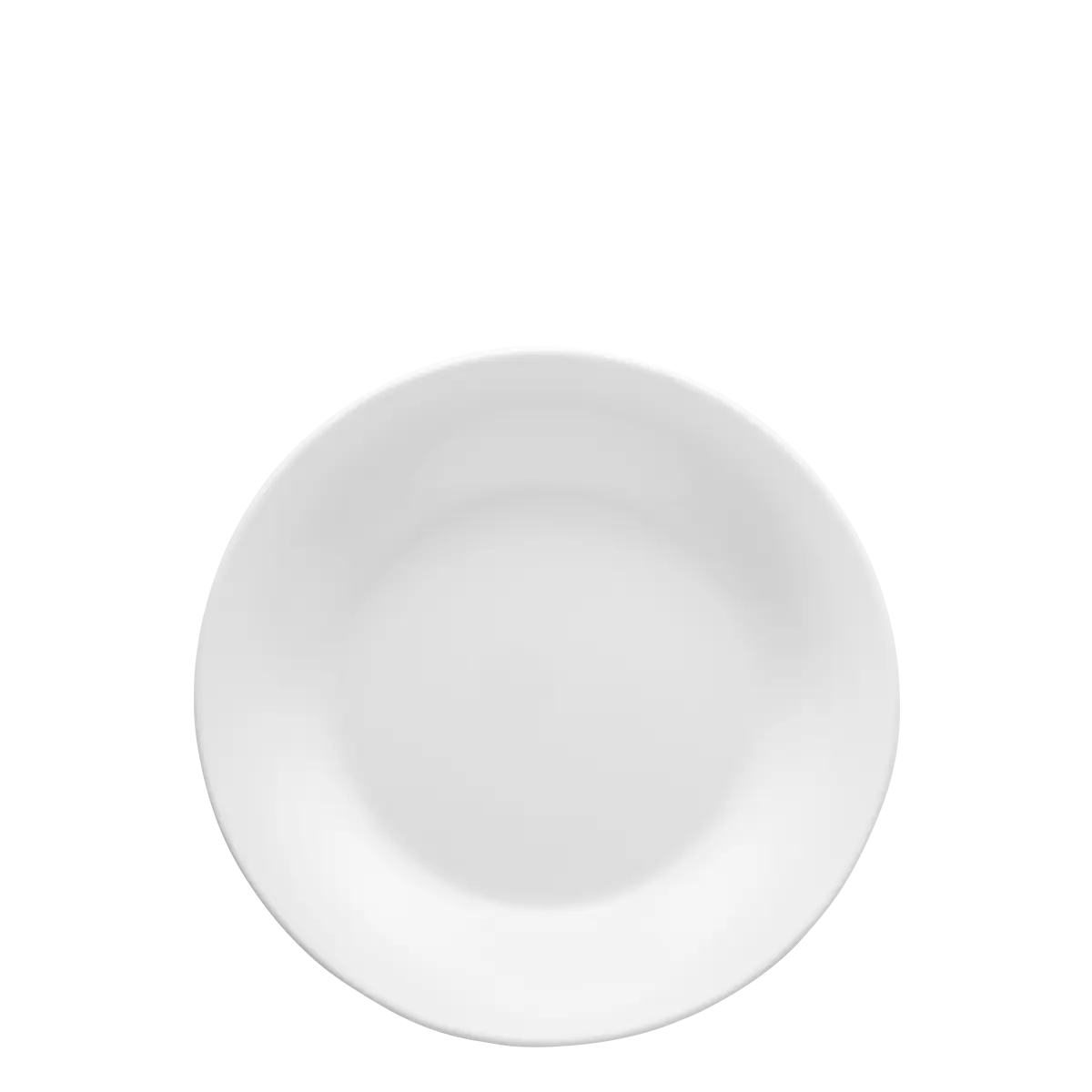 Talíř 560 ml, 22,5 cm — opálové sklo bílý - 322746