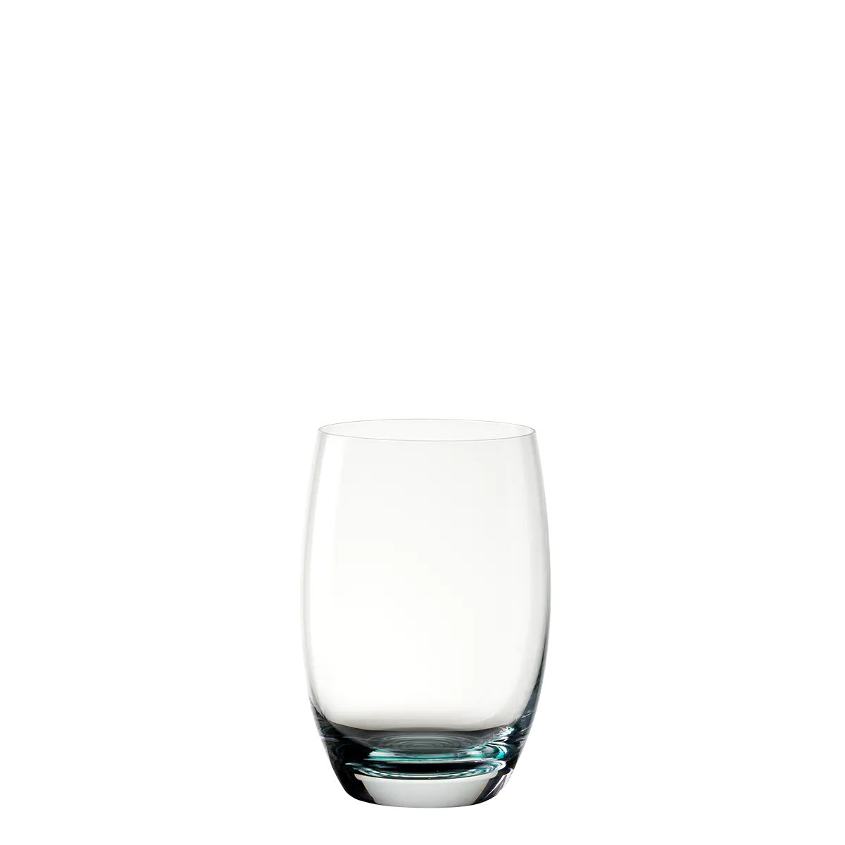 Sklenice tumbler 460 ml s tyrkysovým spirálovým dnem 6 ks — Optima Glas Lunasol - 322869
