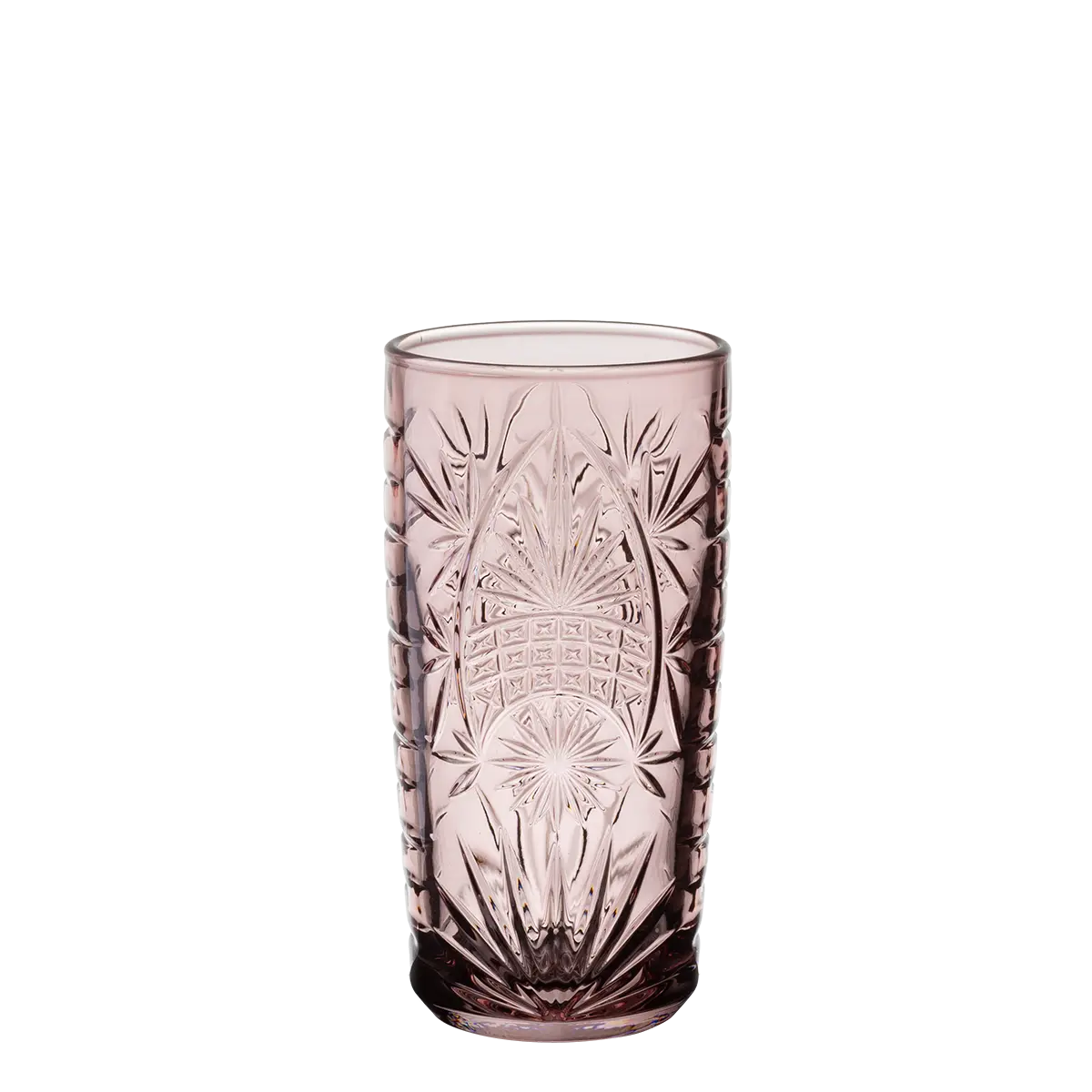 Sklenice Longdrink 370 ml — Marvia Vintage růžová - 323045