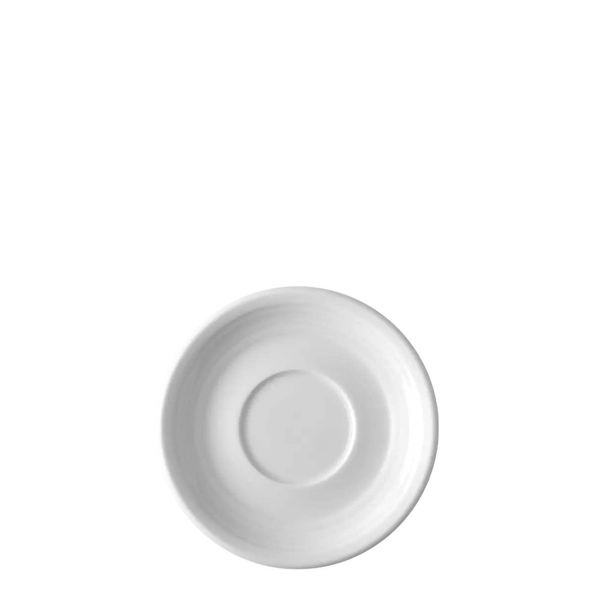 Podšálek na kávu s okrajem Deco 16 cm sada 6 ks – UNIVERS bílý - 450327