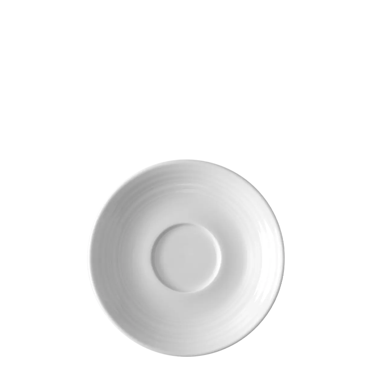 Mokka podšálek s okrajem Deco 12 cm sada 6 ks – UNIVERS bílý - 450329