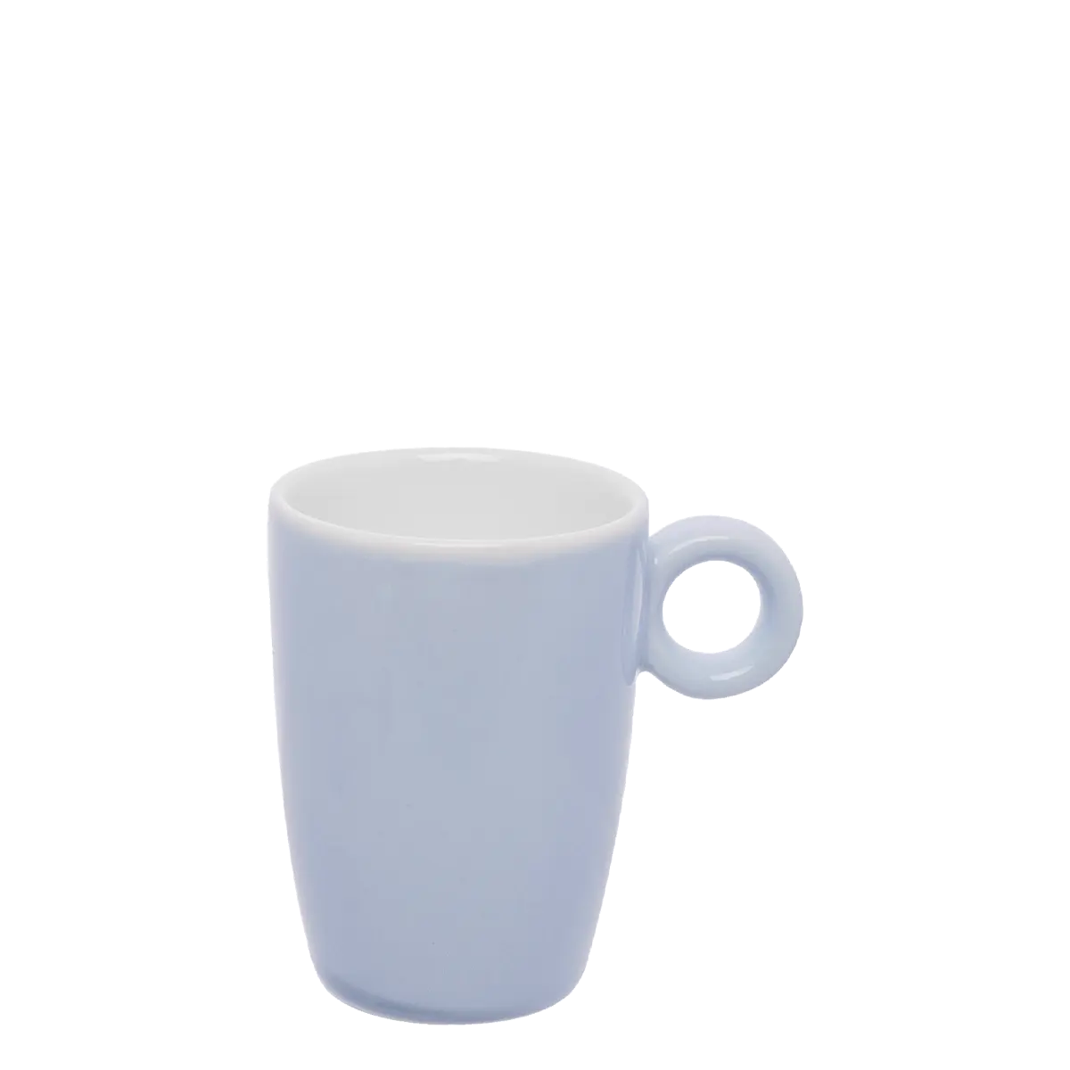 Mokka šálek vysoký bleděmodrý 90 ml - RGB - 451750