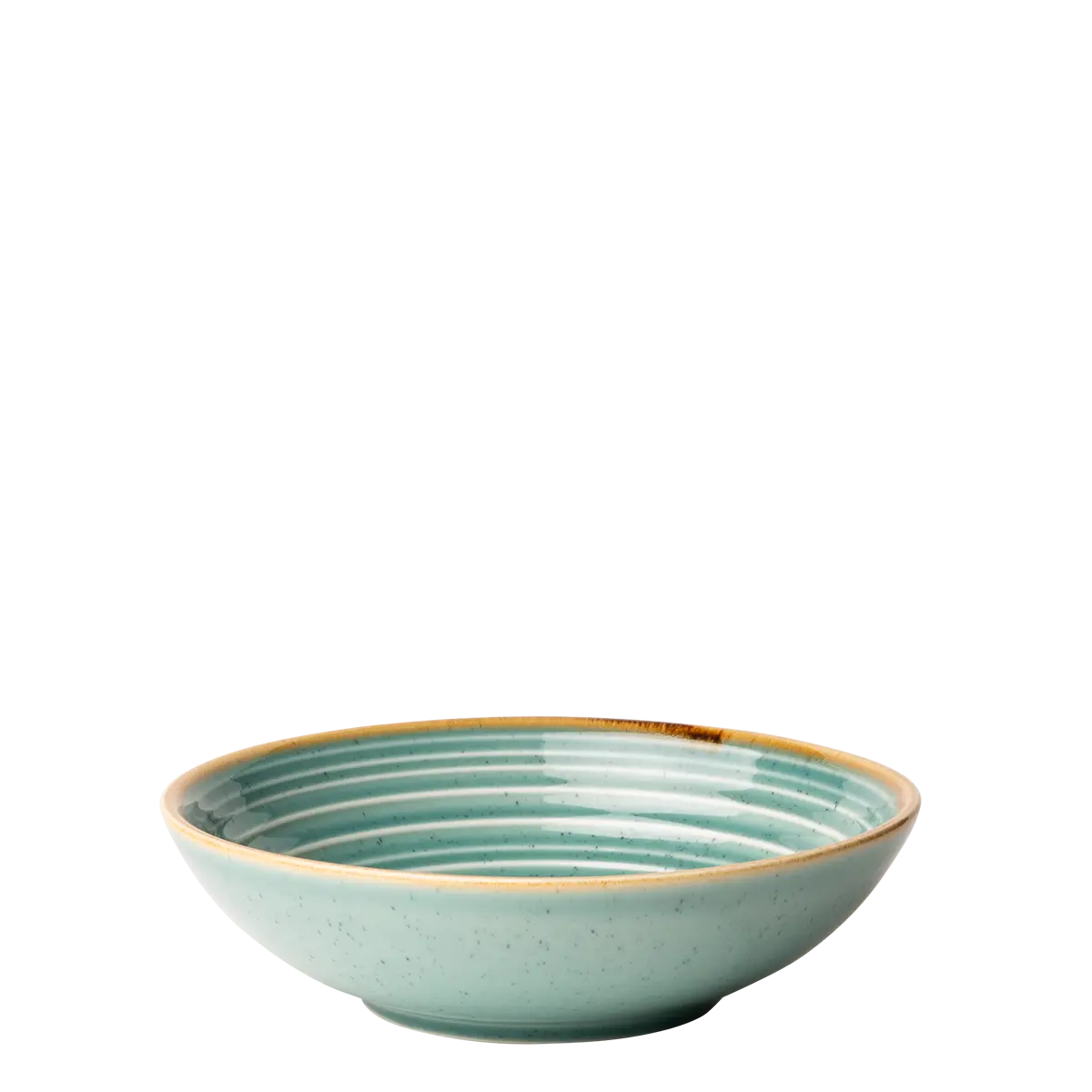 Talíř hluboký Spiral Sand tyrkysový 19,5 cm - Gaya - 451957