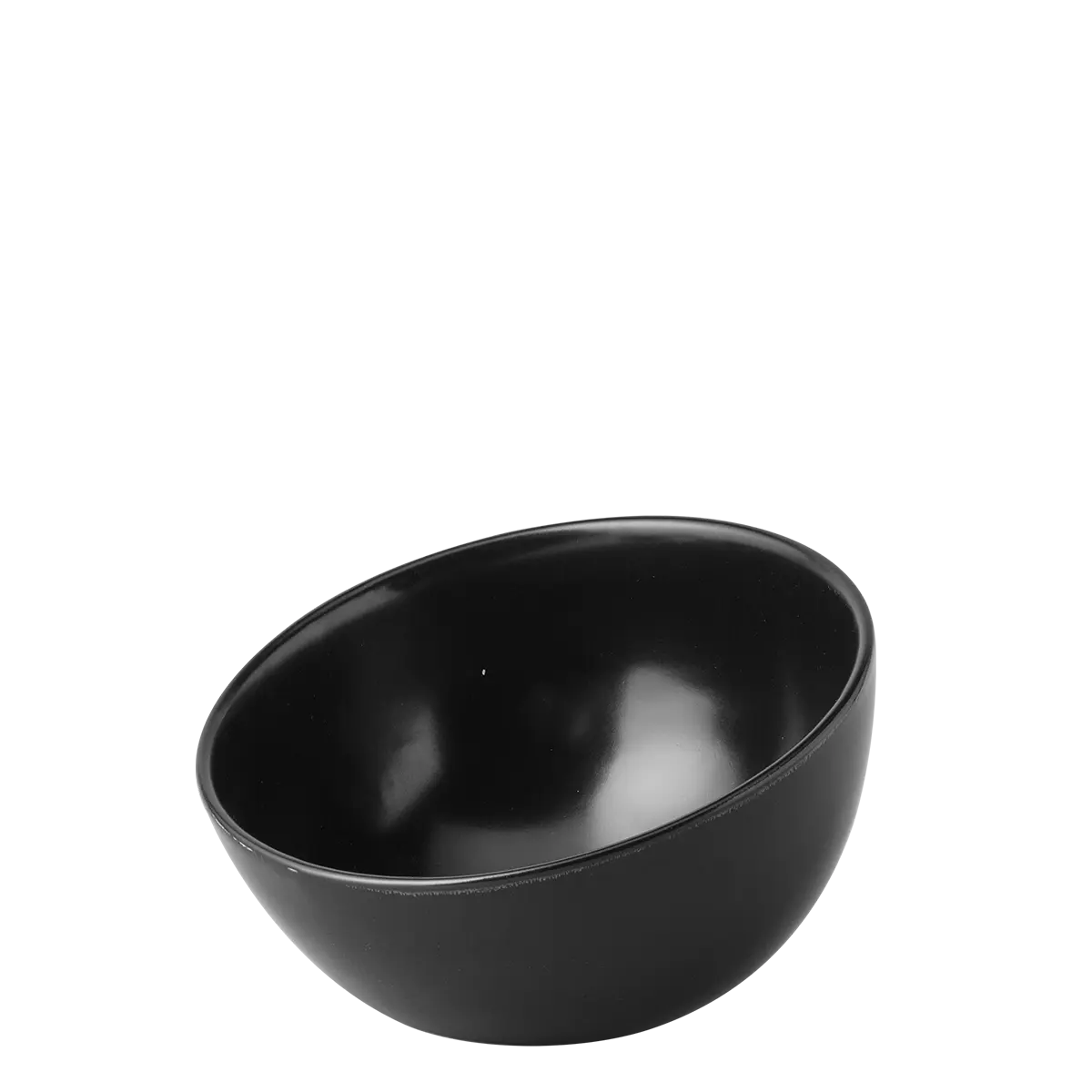 Velká černá miska Flow Eco - 19 cm - 452055