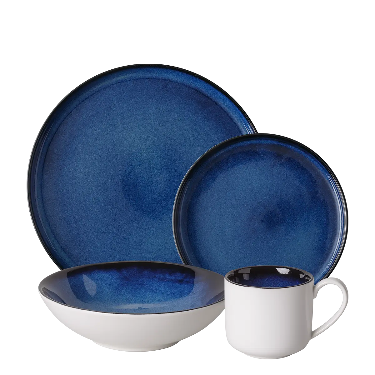 Porcelánová sada 24 ks — Gaya RGB Ocean Lunasol - 452108