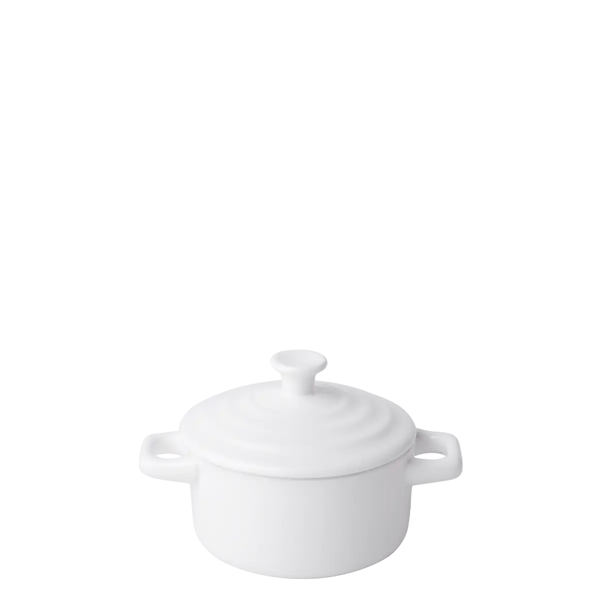 Kastrol s poklicí Flowl Atelier bílý ø10.2 cm – Gaya - 452159