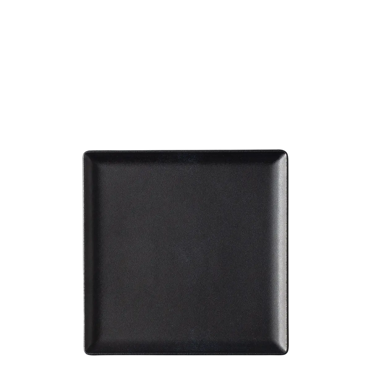 Servírovací talíř 17 x 17 cm — Basic černý matný - 492785