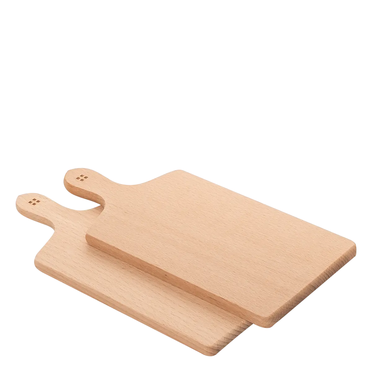 Dřevěná deska na krájení s rukojetí 28 x 12 cm set 2 ks - Basic - 593001