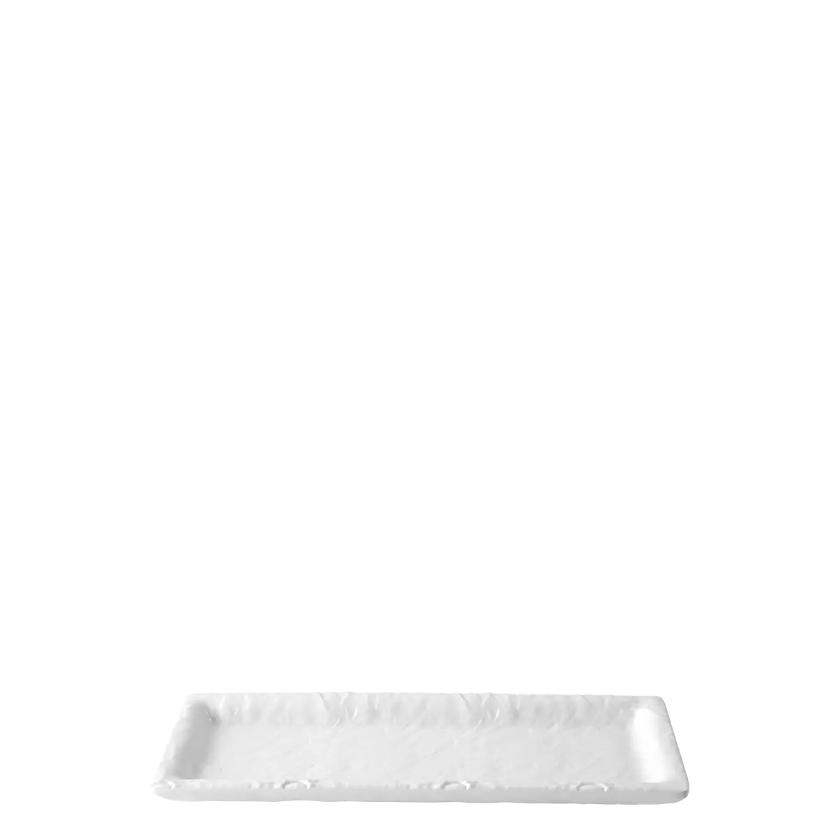 Podnos bílý střední 24,4 x 9,8 cm — Elements Melamin (Flow) - 593173