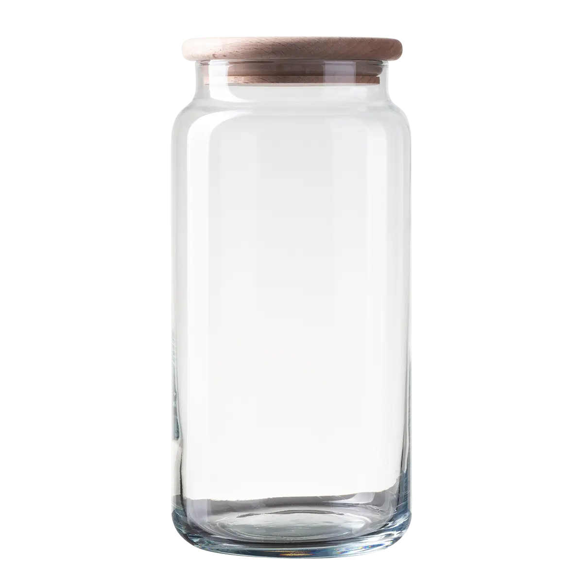 Skleněná nádoba s víkem 1,3 l — Basic Kitchen - 593767