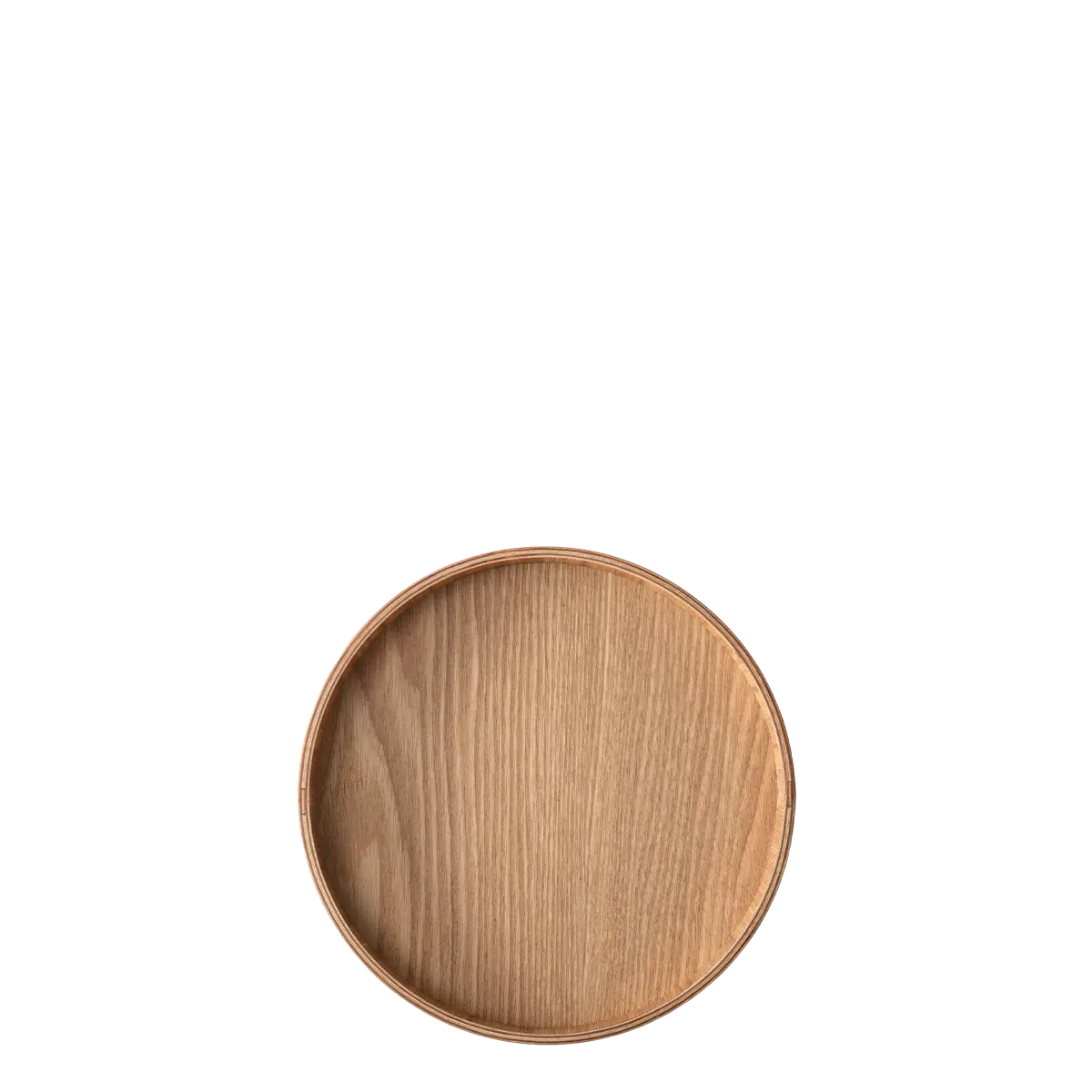 Kulatý tácek Ø 22 cm, V: 3.5 cm – Elements Wood jasan - 593977