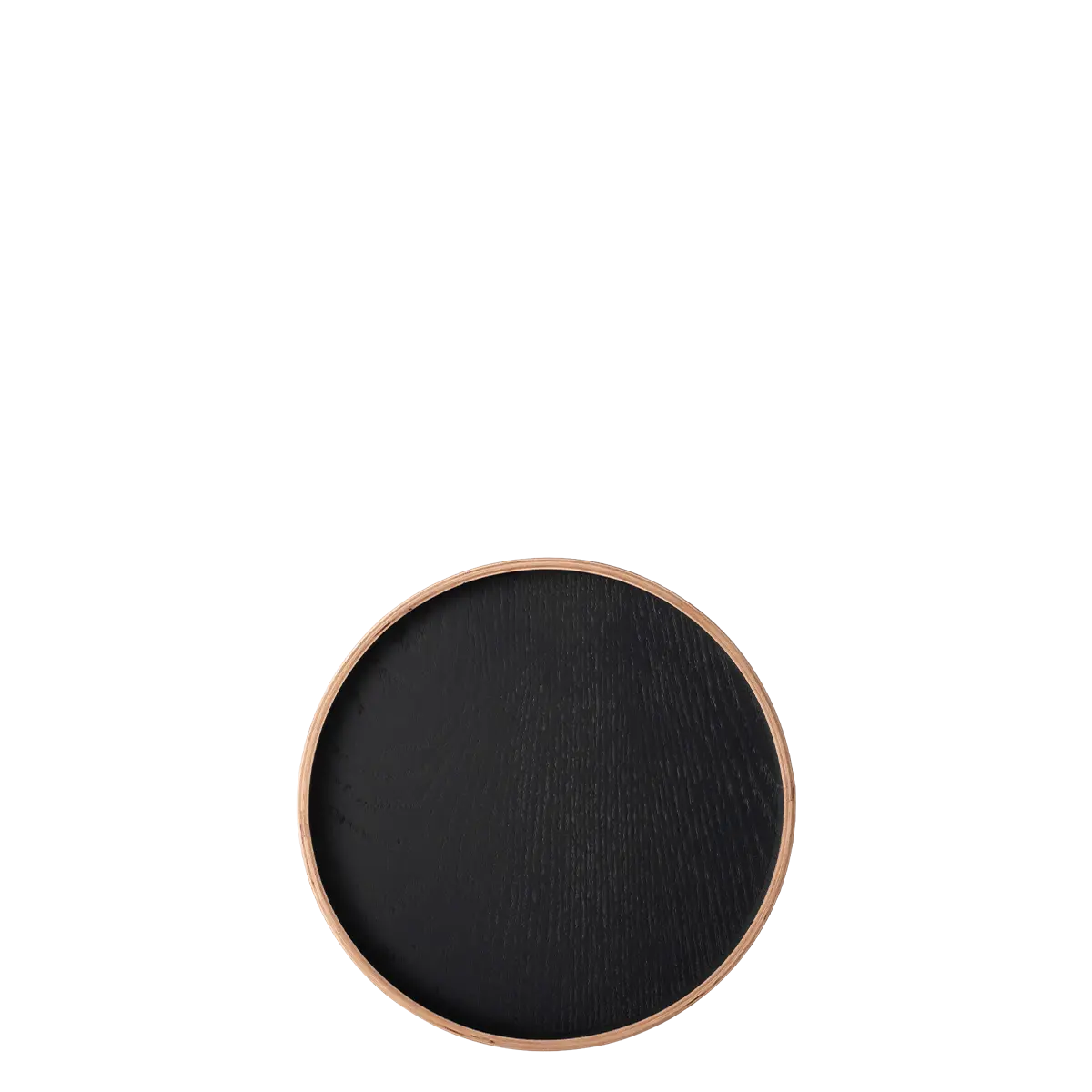 Kulatý tácek Ø 22 cm, V: 3.5 cm – Elements Wood Wengue - 593978
