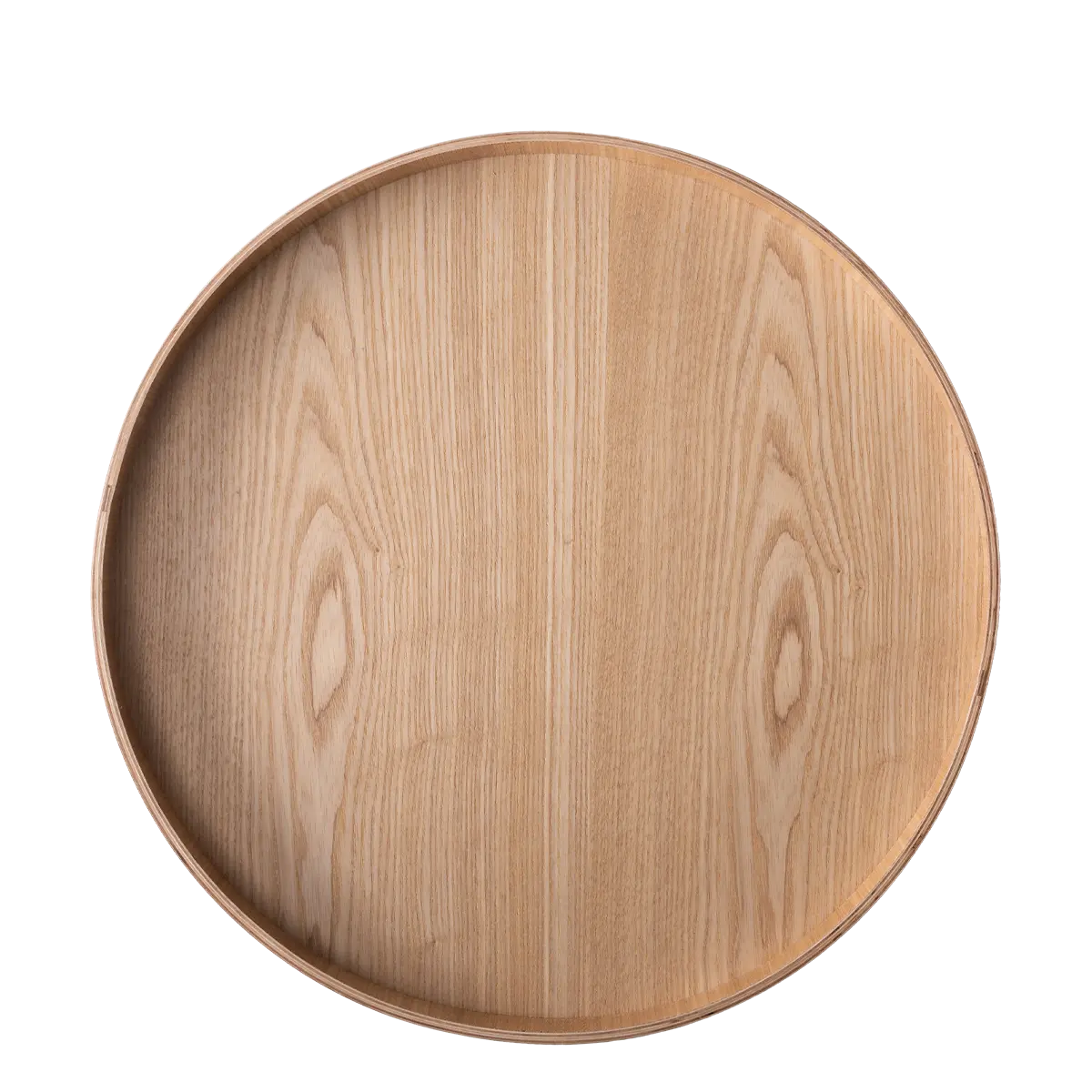 Kulatý tácek Ø 40 cm, V: 3.5 cm – Elements Wood jasan - 593979