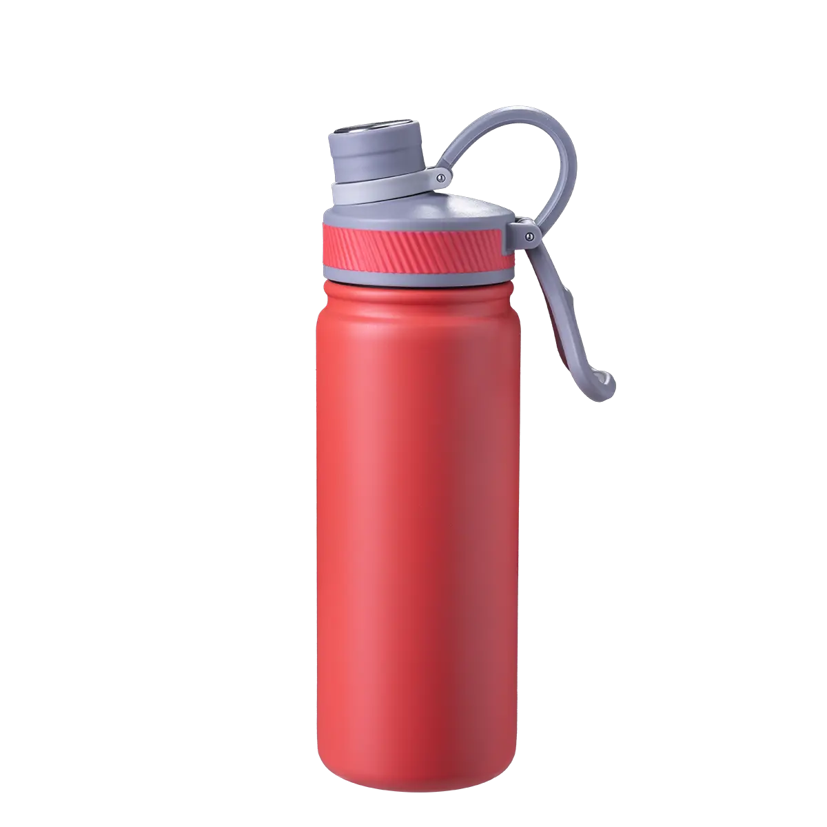 Nerezová láhev 650 ml červená matná — to Go - 596500