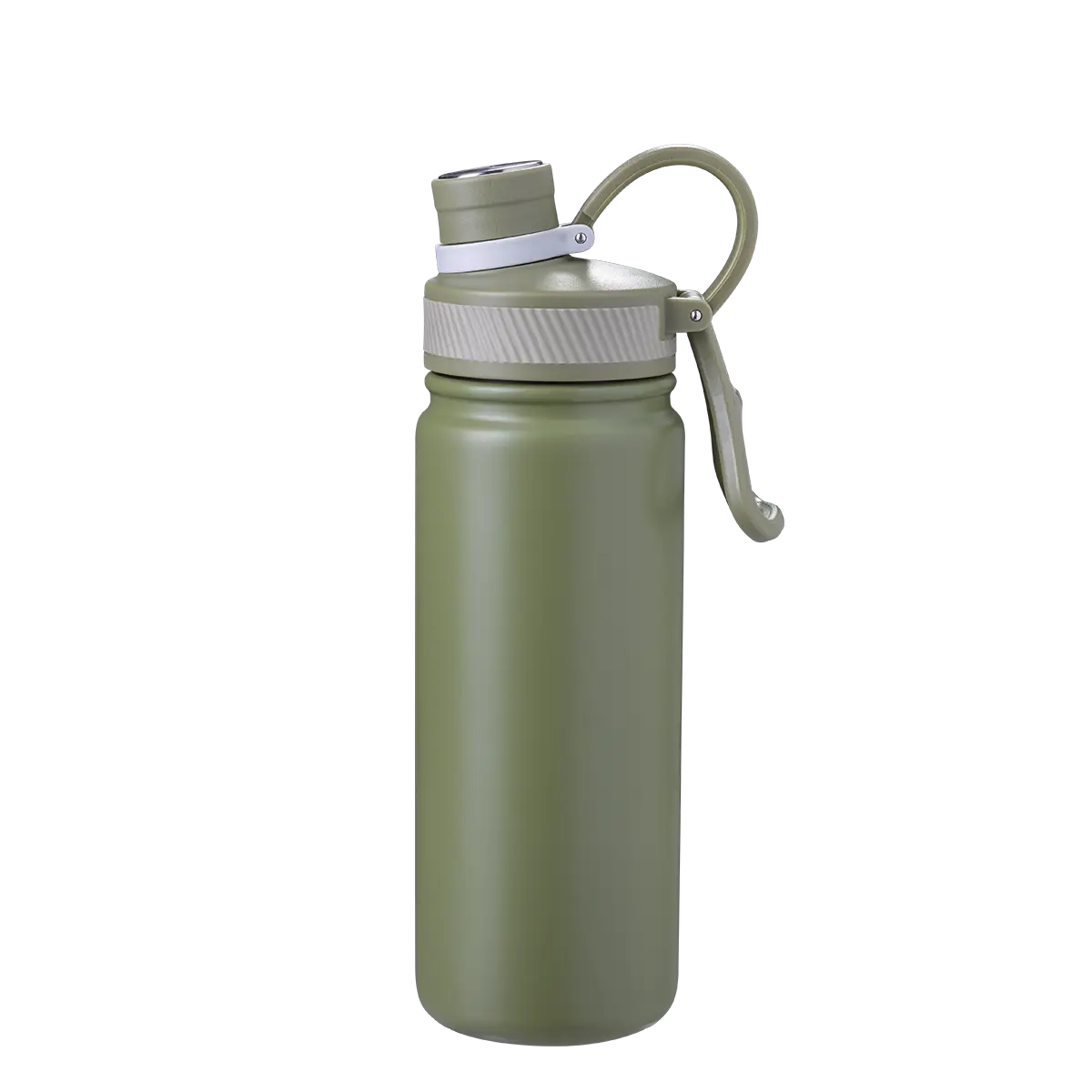 Nerezová láhev 650 ml zelená matná — to Go - 596502