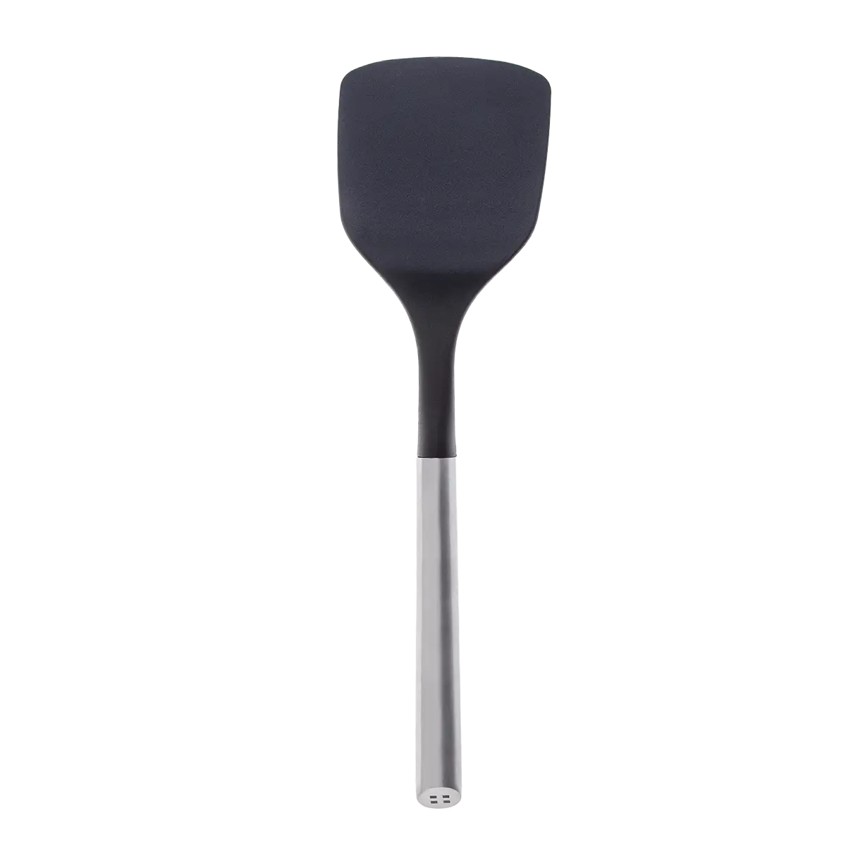 Pevná nylonová obracečka s rukojetí z nerezové oceli 34 cm - 596570