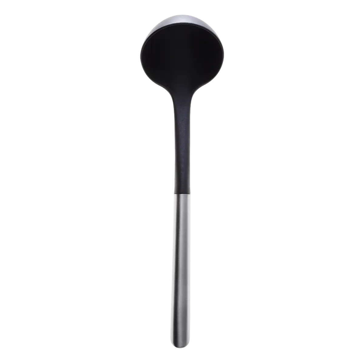Nylonová lžíce s rukojetí z nerezové oceli 32,5 cm - 596574