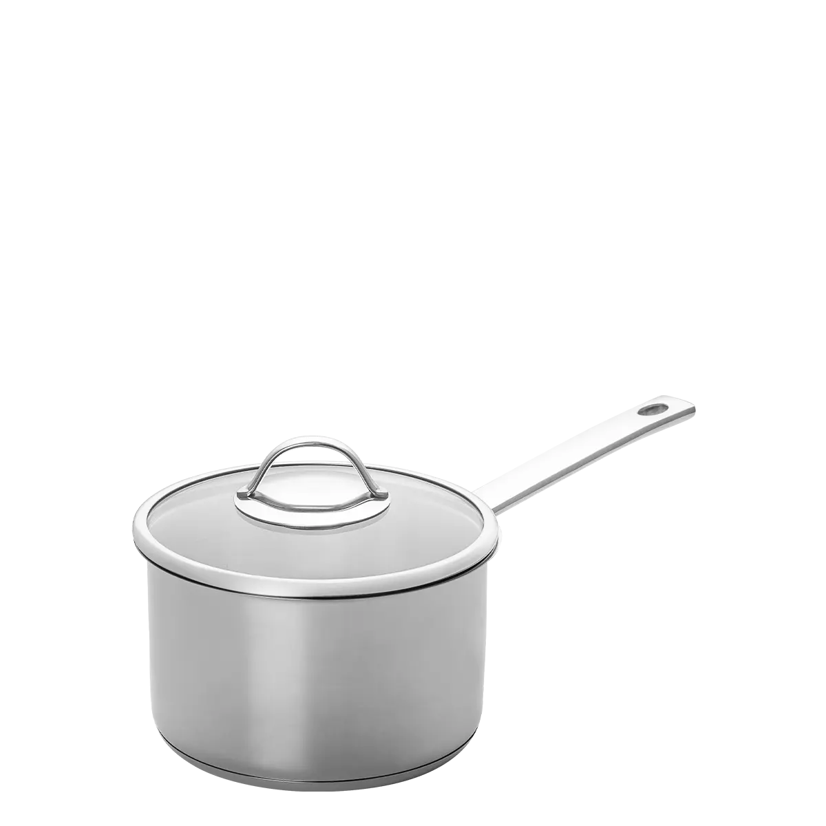 Rendlík se skleněnou poklicí Ø 16 cm — Orion Inox - 600245