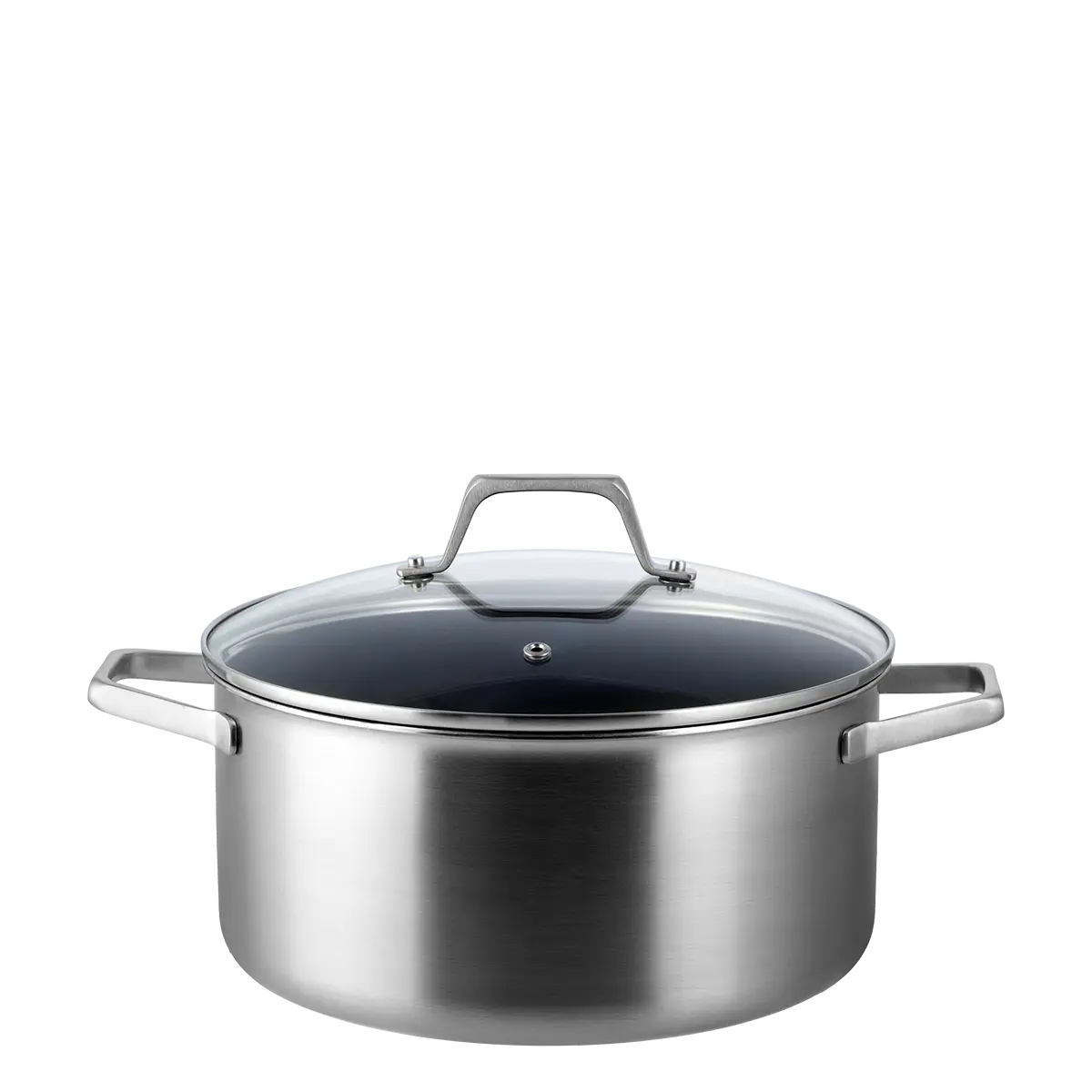 Hrnec se skleněnou poklicí Ø 24 cm V: 11,5 cm — Sirius Terra Multi-layer Lunasol - 601212