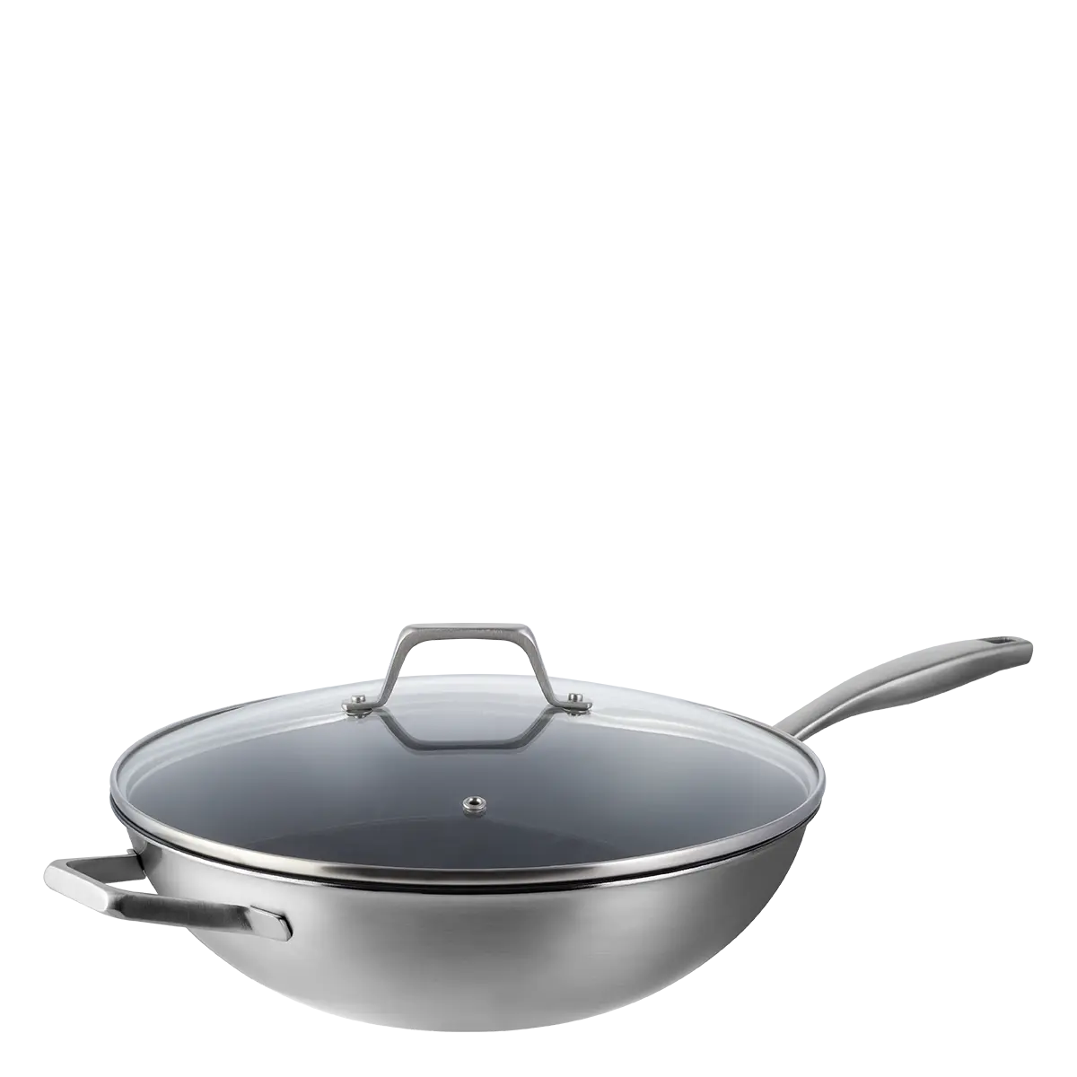 Wok se skleněnou poklicí Ø 30 cm V: 8,5 cm — Sirius Terra Multi-layer Lunasol - 601213