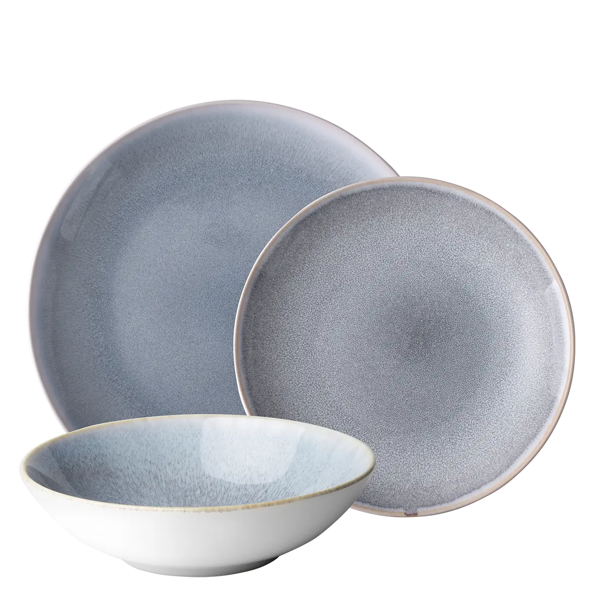 Porcelánový set 12 ks — Gaya Atelier Glacial Ice - W0149